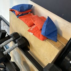 2 Cornholes With Bags