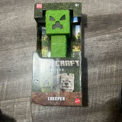 Minecraft Movie Creeper Figure