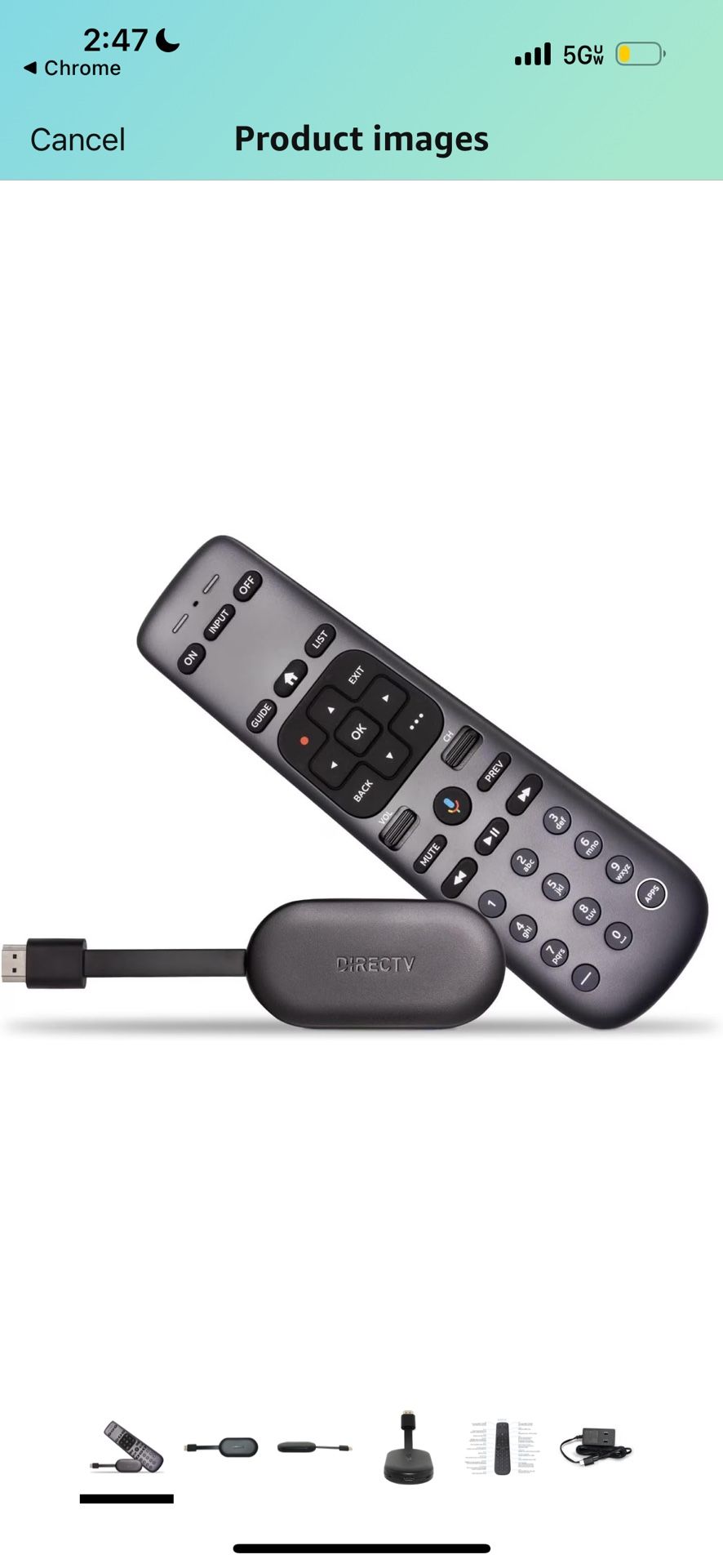 DIRECTV Gemini Air Streaming Box