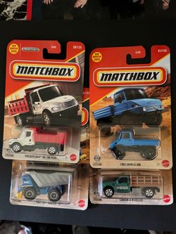 Truck toys Matchbox