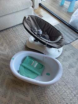 Baby bath and rocker
