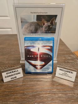 Man Of Steel 3 Disc Edition On Blu-ray And DVD - AAJLX