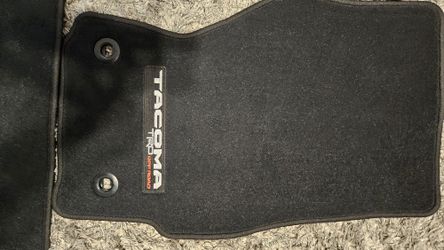 2024 Tacom Off Road TRD Floor Matts