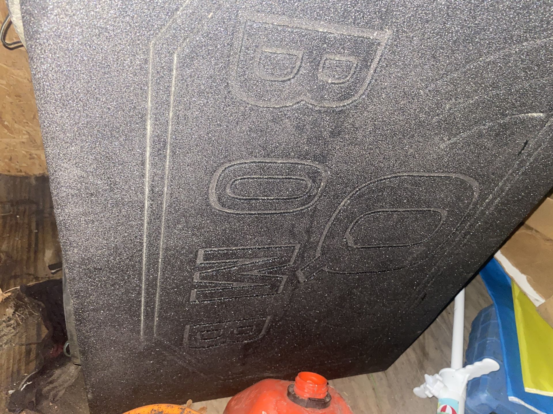 Q Bomb With Two 12’ Power Acoustik Speakers