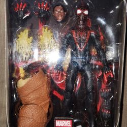 Marvel Legends Spiderman Miles Morales Armadillo Baf 