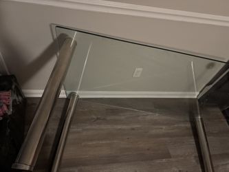 Glass Table with Legs
