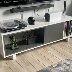 White/Grey TV Stand (NEW)