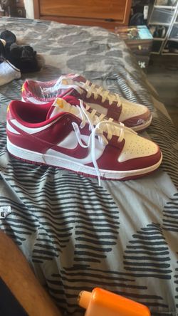 Nike dunk low retro “gym red”