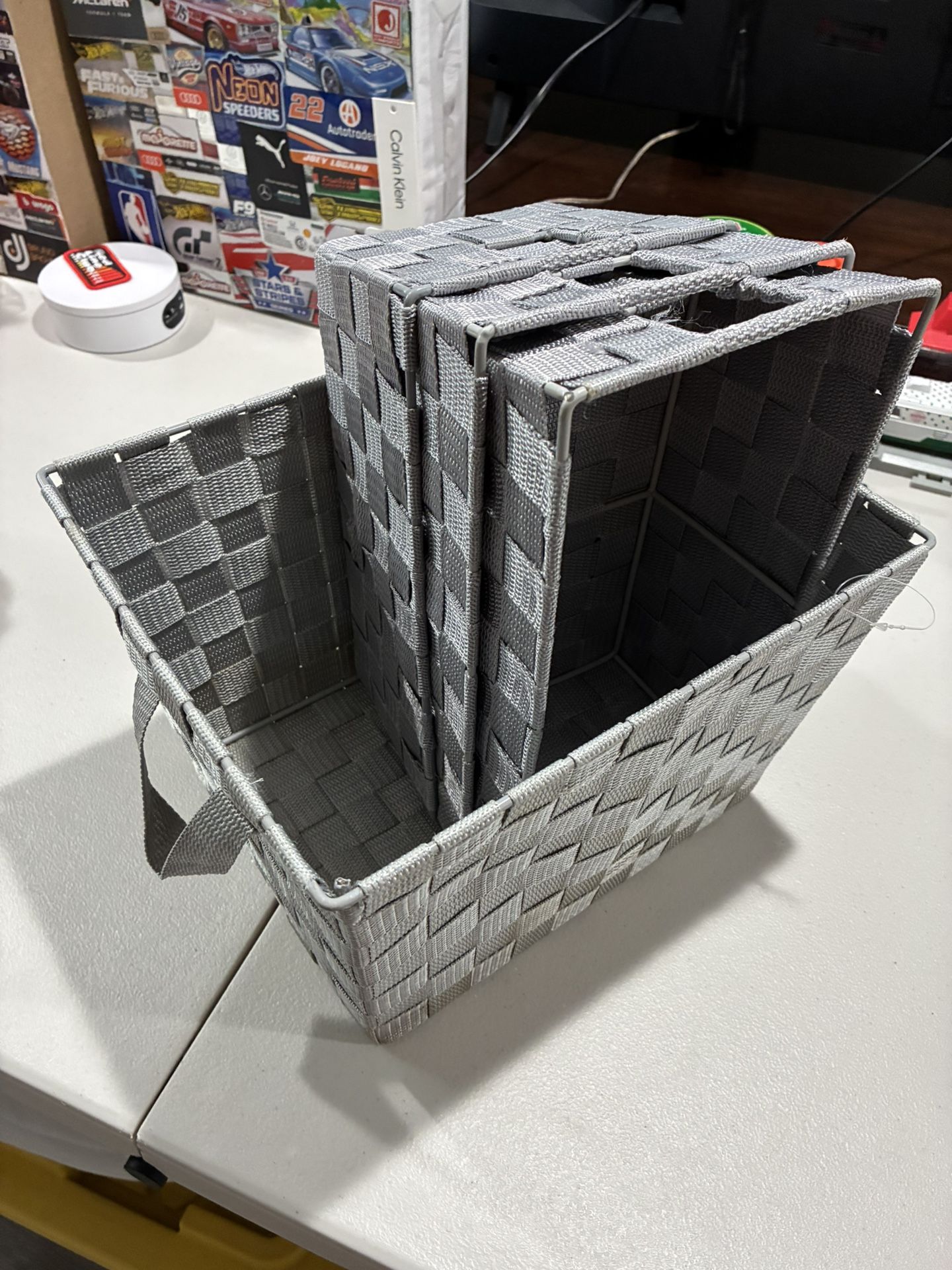 Woven Storage Baskets - Set of 4 