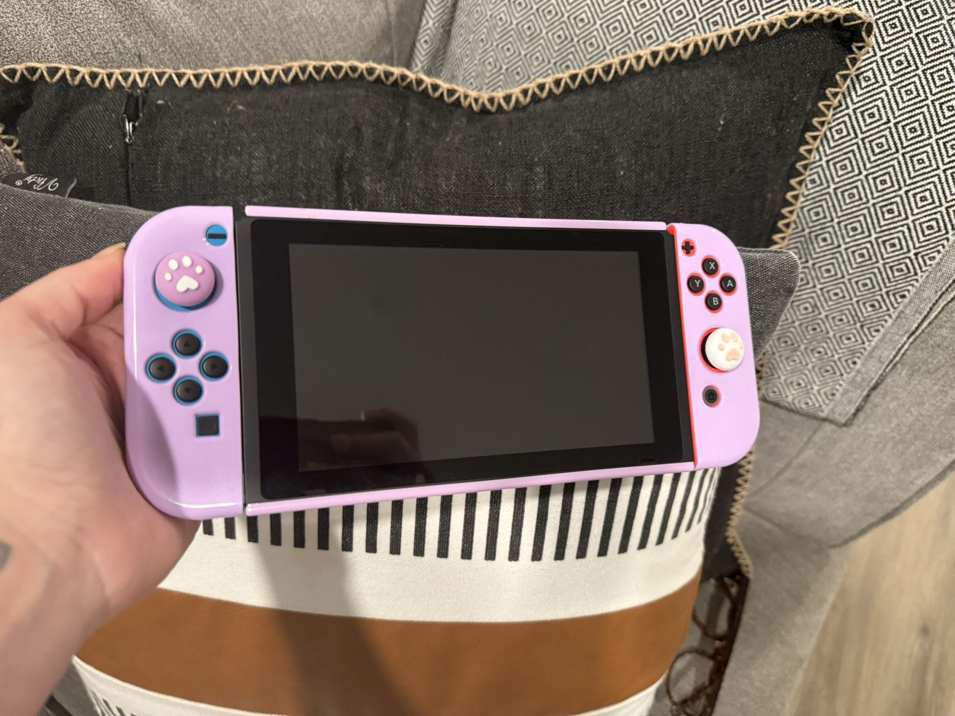 Nintendo Switch With Console And Games