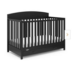 Graco Baby Benton 5in1 Crib Black