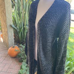 Cozy Black Cardigan 