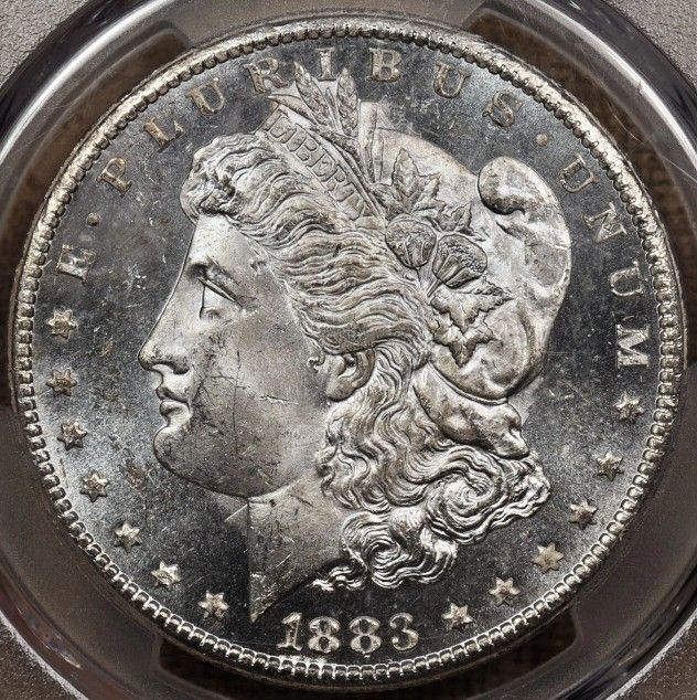 1883-CC Morgan dollar, a super-sweet blazer! 
