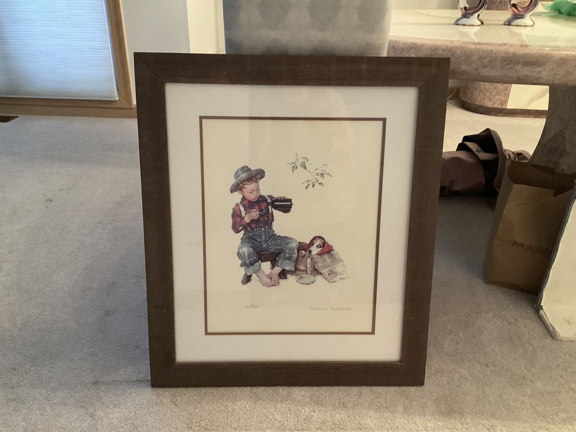 Vintage Norman Rockwell "Mysteriouus Malady"