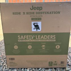New! Jeep Double Stroller