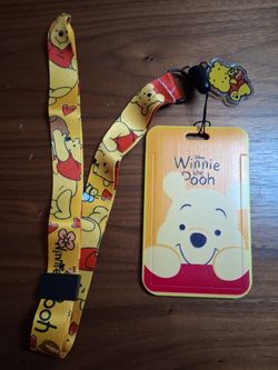 Pooh badge holder