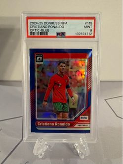 2024 Donruss Optic - Cristiano Ronaldo #115 Blue Prizm /149 🔥Low POP🔥