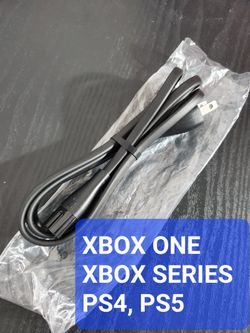 New Power Cable For Xbox, Playstation Console