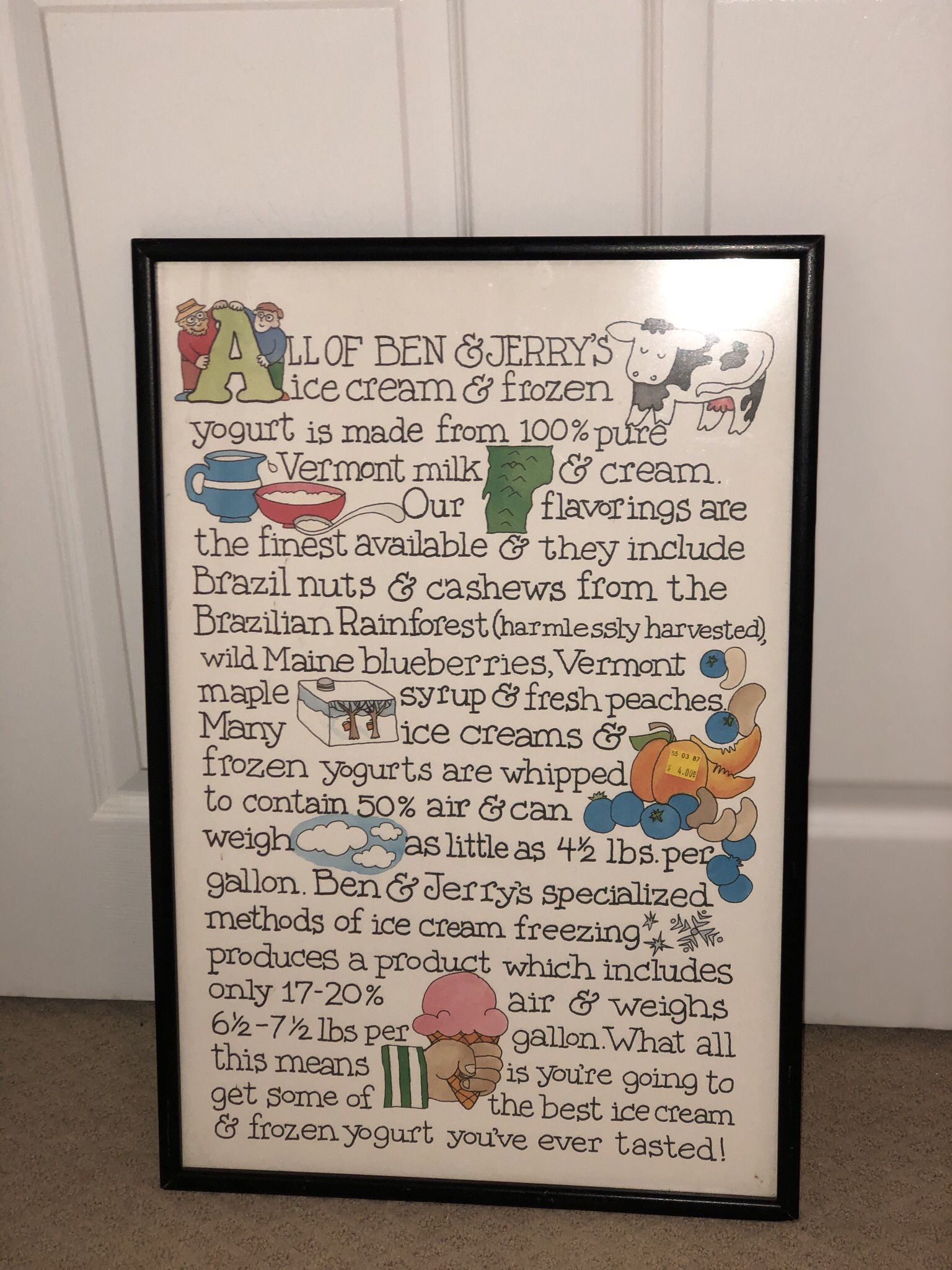 Ben And Jerry’s Poster 