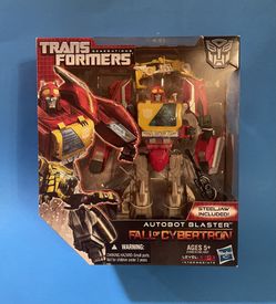 Transformers Fall Of Cybertron Blaster (with Steel jaw)