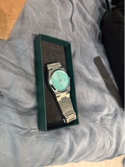Turquoise Dial Watch