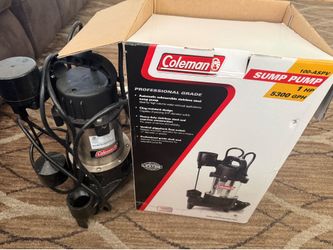 Coleman Sump pump
