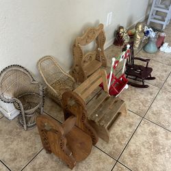 Small chairs decorating  all 40
