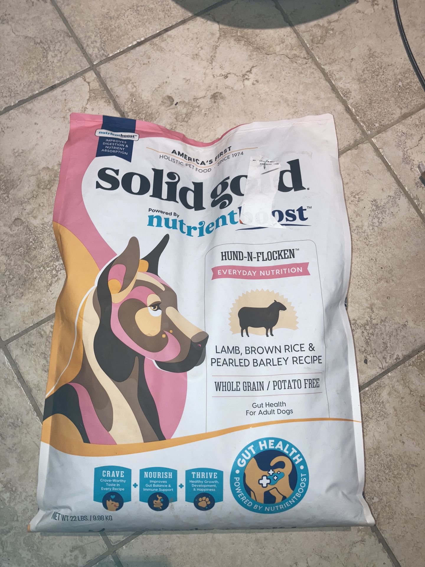 Solid Gold Dog Food 22lbs
