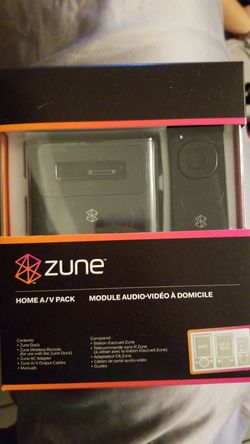 ZUNE Home A/V pack