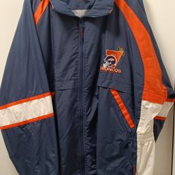Vintage Pro Star Broncos Windbreaker 
