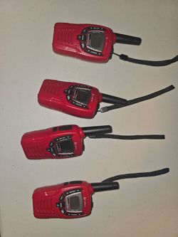 4 Walkie Talkie in Red