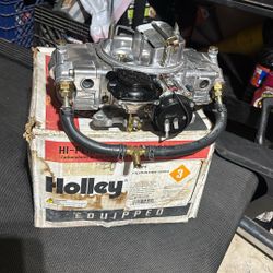 Holley Carburetor 
