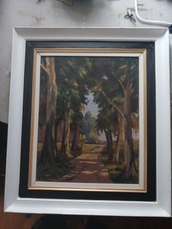 PAINTING Oil Original Vintage 