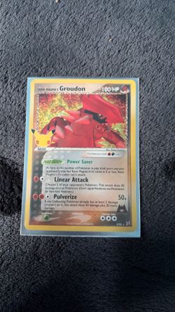 Team Magma’s Groudon 9/95 Holo (2004)