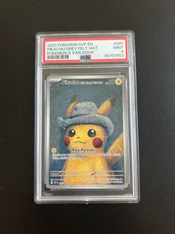 Van Gogh Pikachu PSA 9