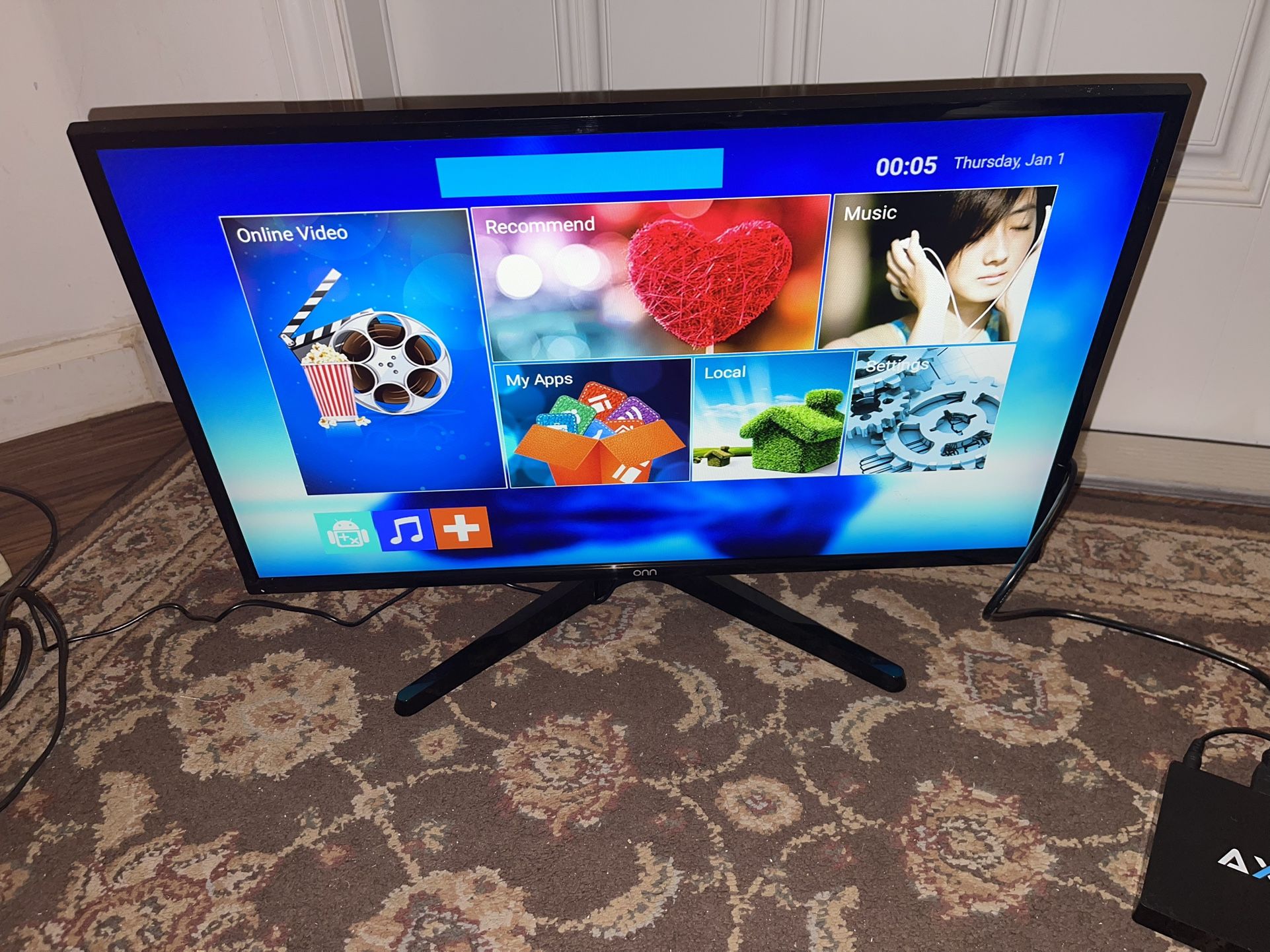 ONN 24in. LED Slim 1920x1080p HDMI VGA Monitor $30 Firm On Price