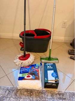 O Cedar Mop Bucket and Swiffer Mop