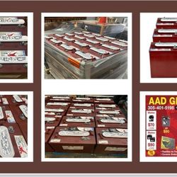 Nuevas Baterías De Carros De Golf Con Garantía De 1 Año 