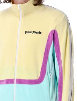 Authentic Palm Angels New Still With Tags Track Jacket Terry Retro Vtg Style
