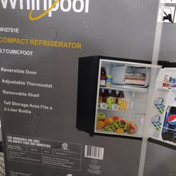 Whirlpool Refrigerator/ New and sealed.  