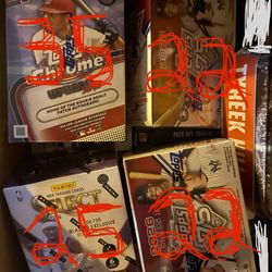 Baseball / basketball  cards-boxs packs