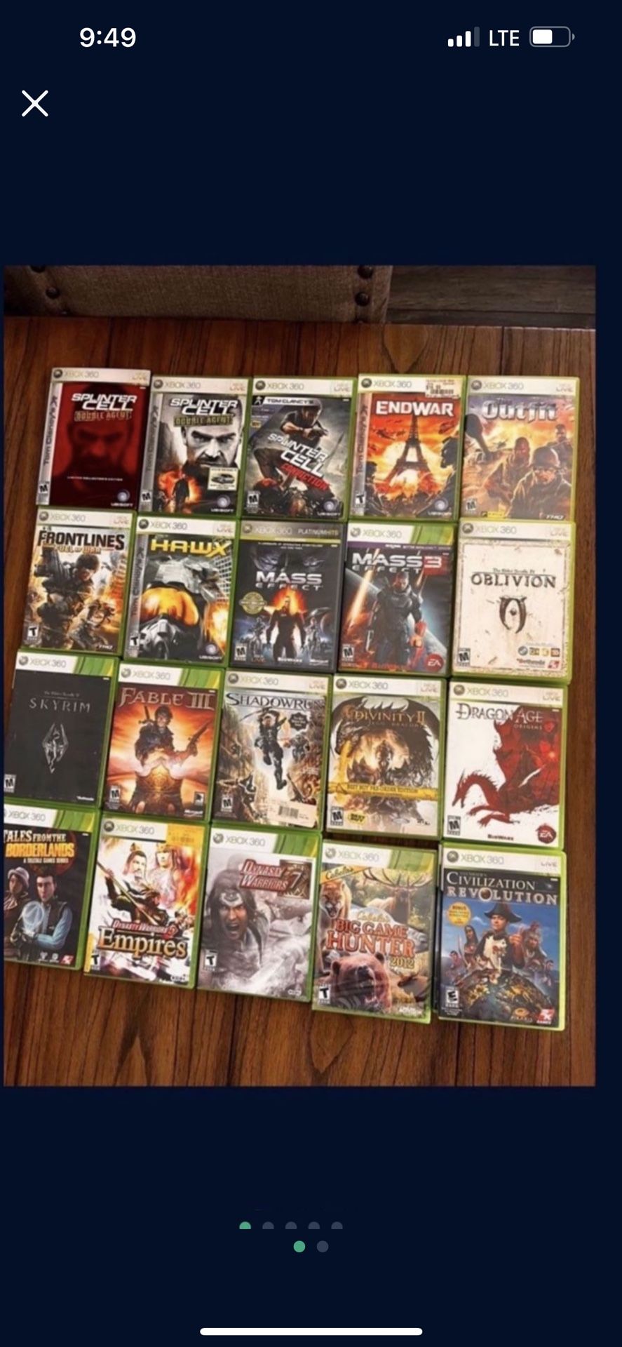 Xbox 360 Video Games