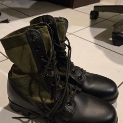 Jungle Combat Boots - New, Size 9R