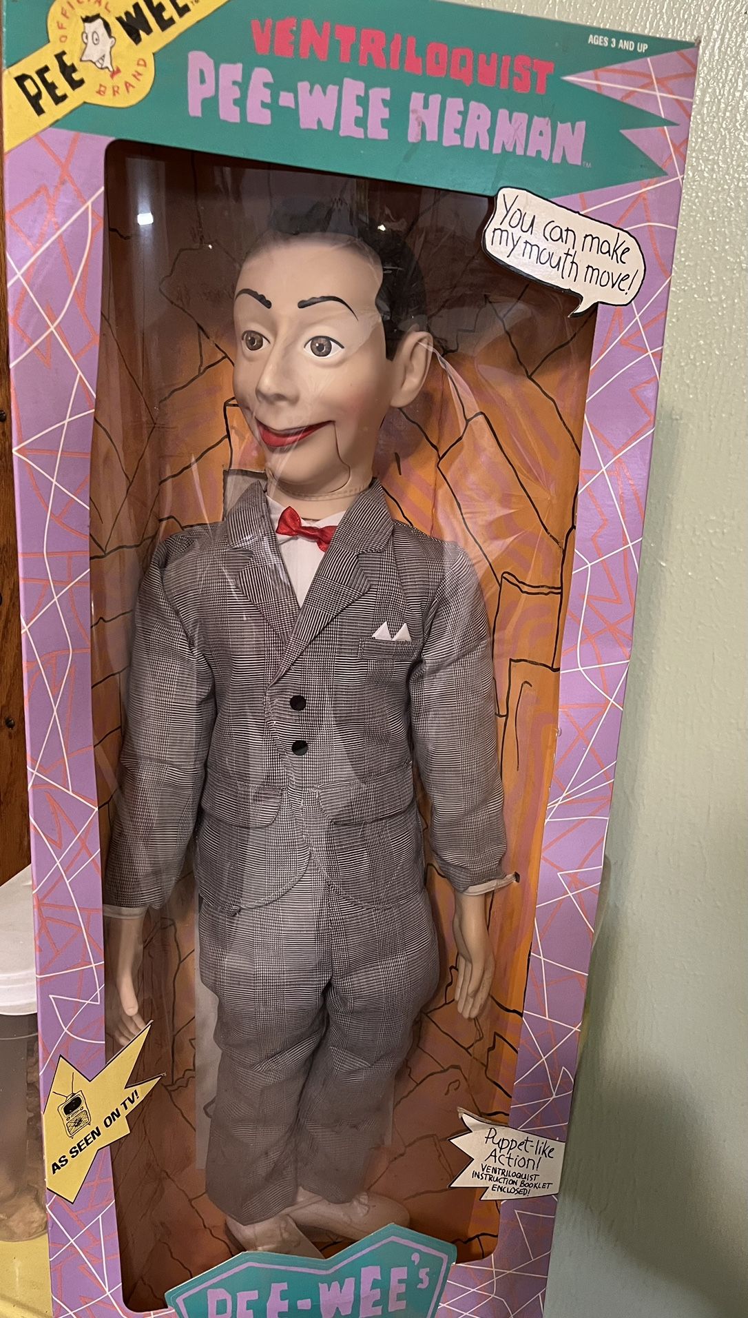 Peewee Herman Ventriloquist doll