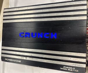Crunch powerzone 1400 watt amp