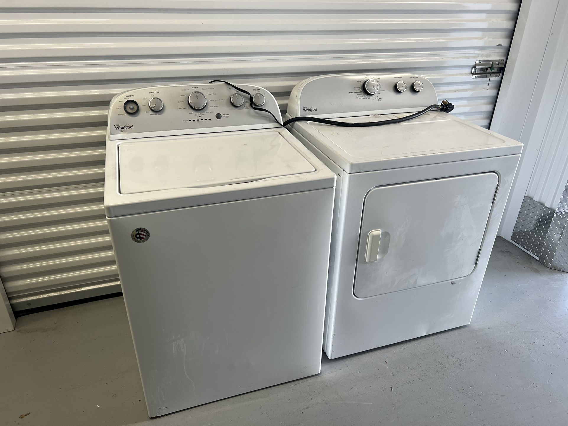 Washer & Dryer Combo