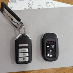 Two Honda Key Fobs