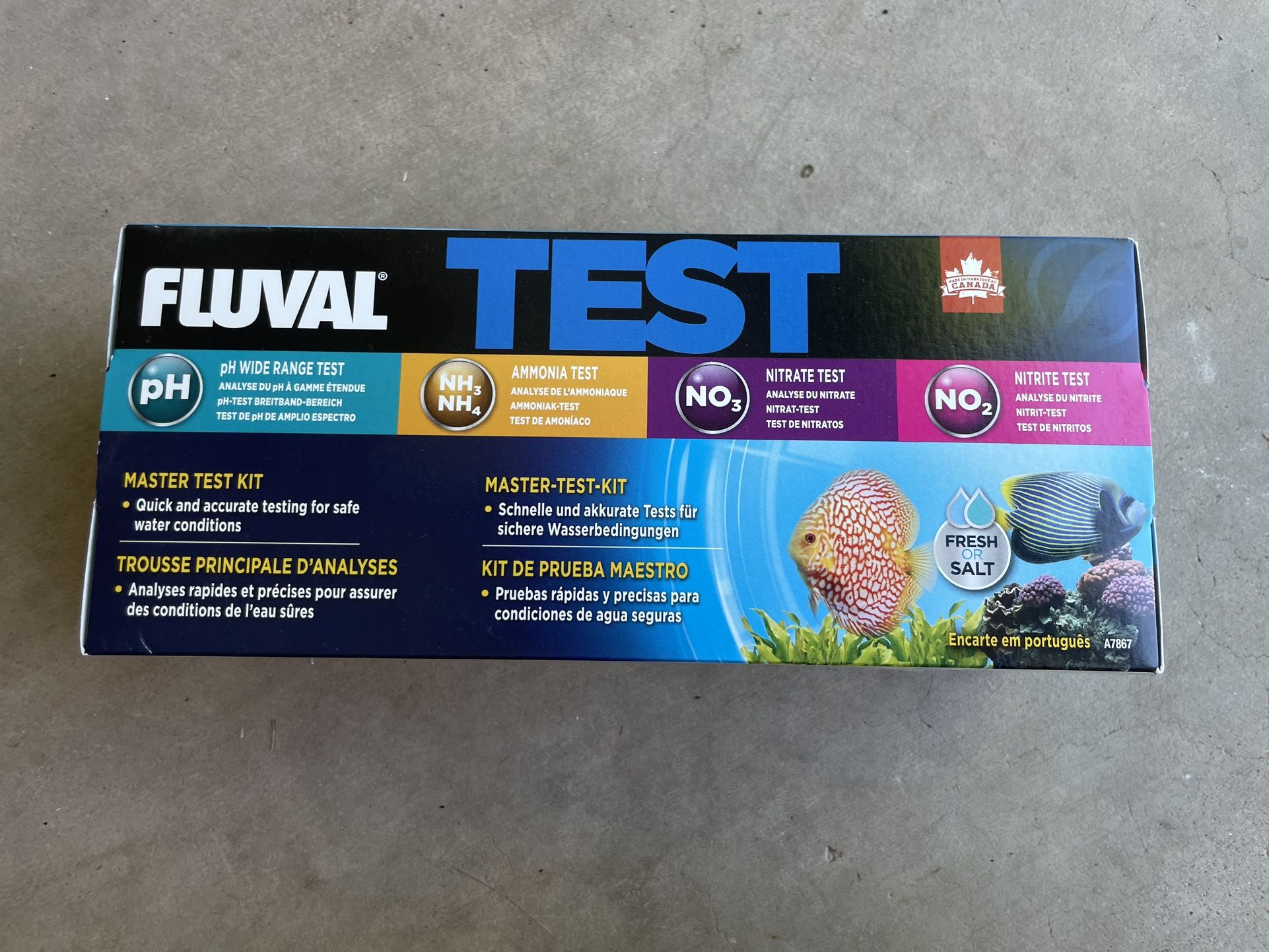 Fluval Fresh Or Salt Water Test