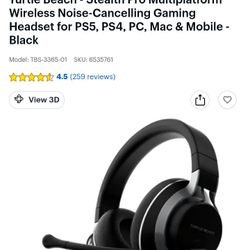 Turtle Beach Multi Platform Wireless Headset 