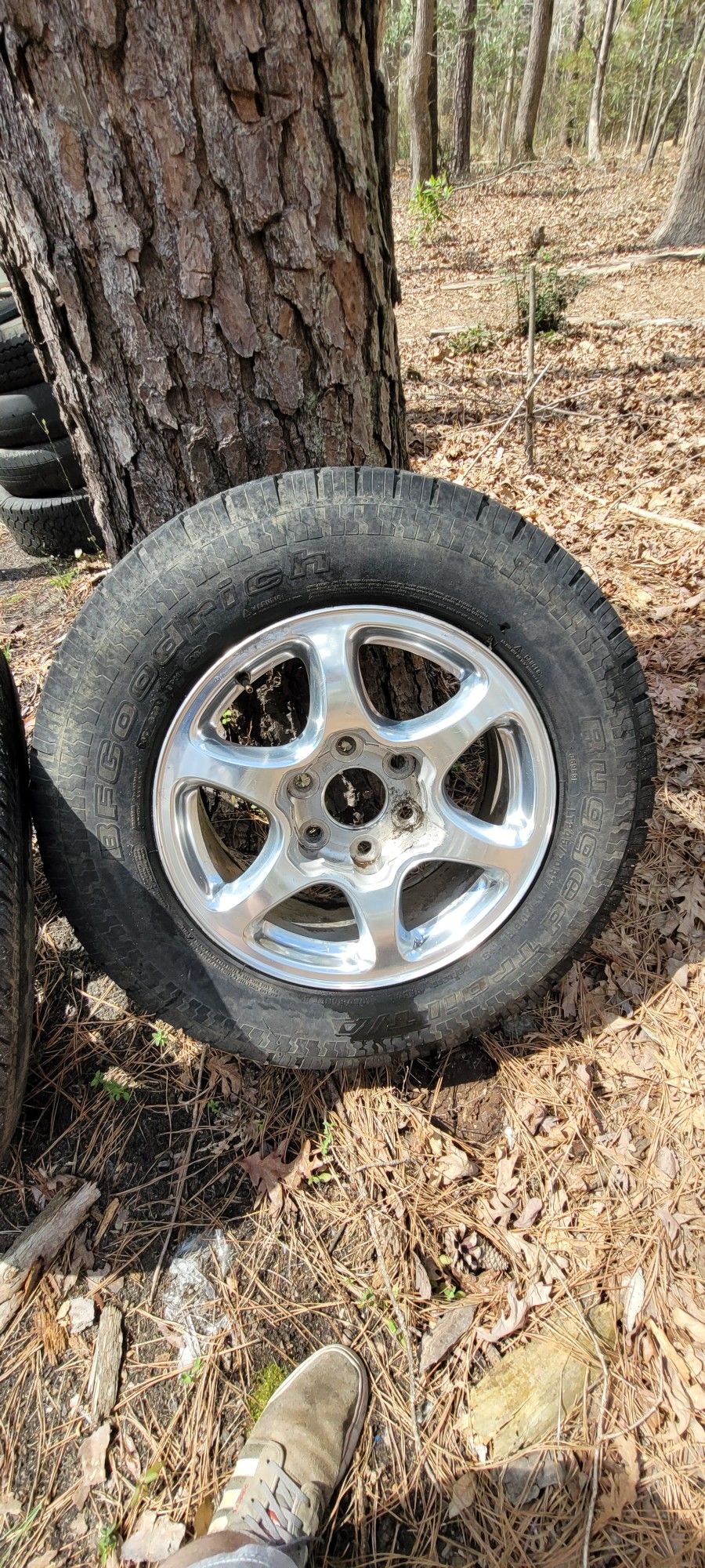 Two 17" GMC Rims 6 Lug